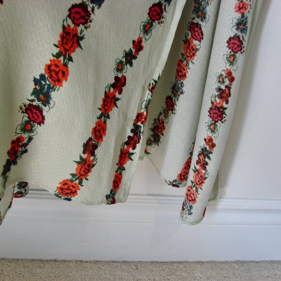 Free People Claire Floral Boho Maxi Slip Dress Sleeveless Crochet Lace NEW XS - Picture 10 of 15